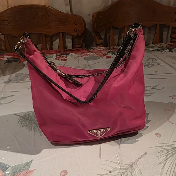 Prada Fuchsia Hobo Bag - Picture 1 of 9